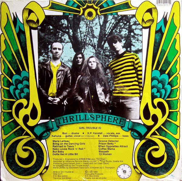 Girl Trouble : Thrillsphere (LP, Album)