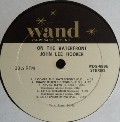 John Lee Hooker : On The Waterfront (LP, Album, Ste)