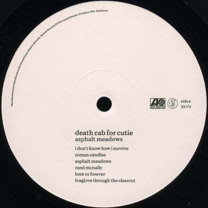 Death Cab For Cutie : Asphalt Meadows (LP, Album, 180)