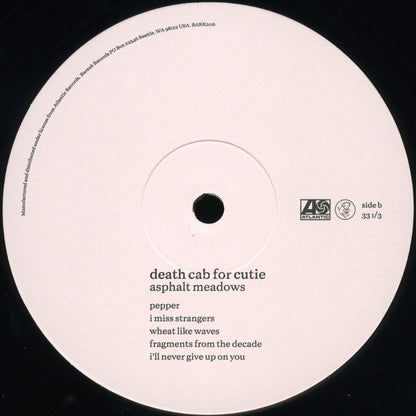 Death Cab For Cutie : Asphalt Meadows (LP, Album, 180)