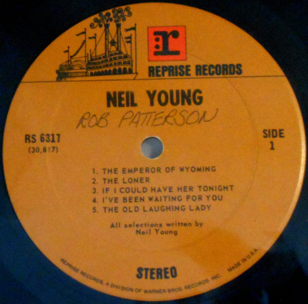 Neil Young : Neil Young (LP, Album, RP, Pit)