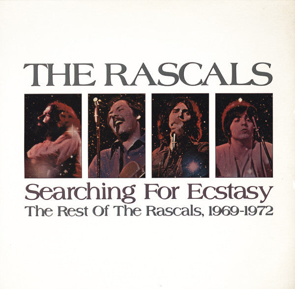The Rascals : Searching For Ecstasy - The Rest Of The Rascals, 1969-1972 (LP, Comp)
