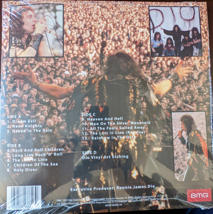 Dio (2) : Donington '87 (LP + LP, S/Sided, Etch + Album, Ltd, RM, 3D )