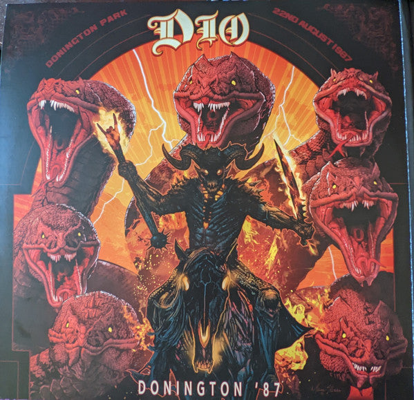 Dio (2) : Donington '87 (LP + LP, S/Sided, Etch + Album, Ltd, RM, 3D )