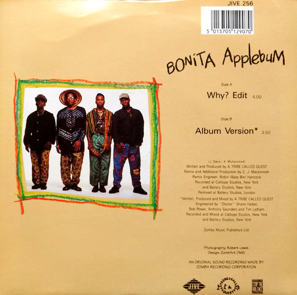 A Tribe Called Quest : Bonita Applebum (7")