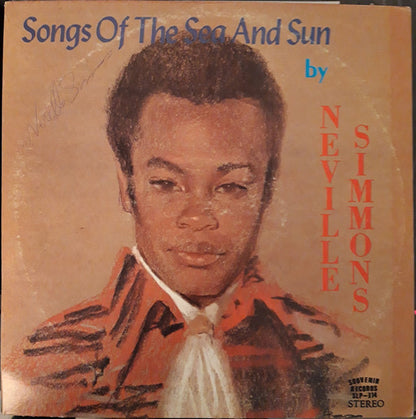 Neville Simmons : Songs Of The Sea And Sun (LP, Album, Red)