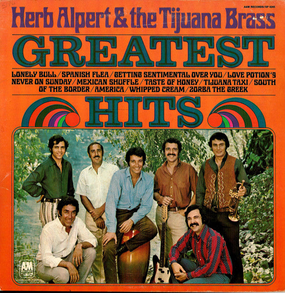 Herb Alpert & The Tijuana Brass : Greatest Hits (LP, Comp, RE, Ter)