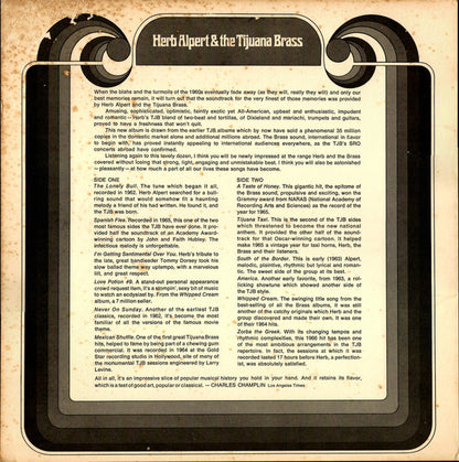 Herb Alpert & The Tijuana Brass : Greatest Hits (LP, Comp, RE, Ter)