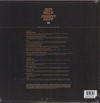Jeff Beck - Johnny Depp : 18 (LP, Album, Ltd, Gol)