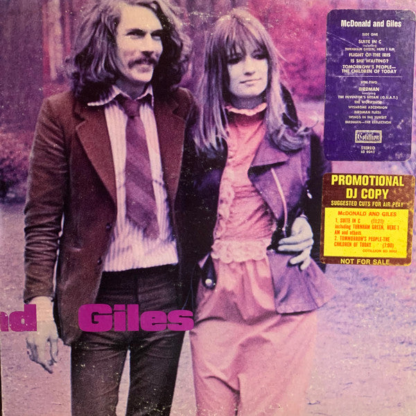 McDonald And Giles* : McDonald And Giles (LP, Album, Promo, CTH)