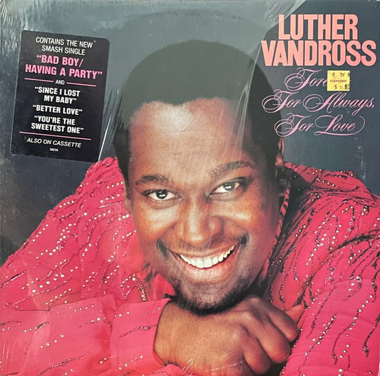 Luther Vandross : Forever, For Always, For Love (LP, Album, Ter)