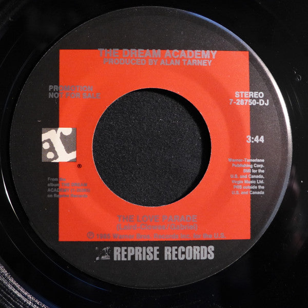 The Dream Academy : The Love Parade (7", Promo, Spe)