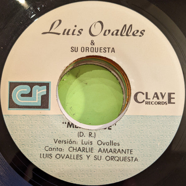 Luis Ovalles Y Su Orquesta : Cirilo / Merengue (7")