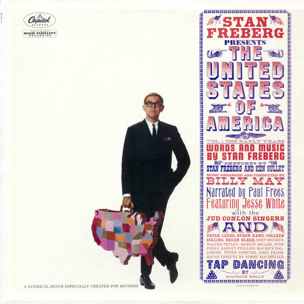 Stan Freberg : Presents The United States Of America, Vol. 1: The Early Years (LP, Mono, Scr)