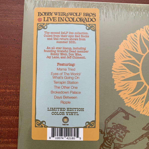 Bobby Weir* & Wolf Bros : Live In Colorado Vol. 2 (LP, Gre + LP, Red + Album, Ltd)