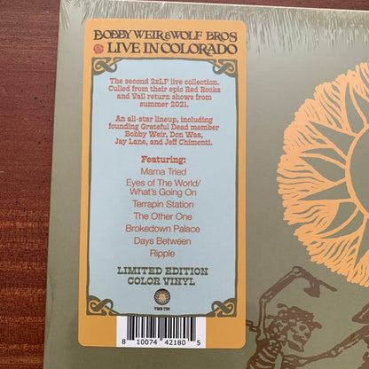 Bobby Weir* & Wolf Bros : Live In Colorado Vol. 2 (LP, Gre + LP, Red + Album, Ltd)