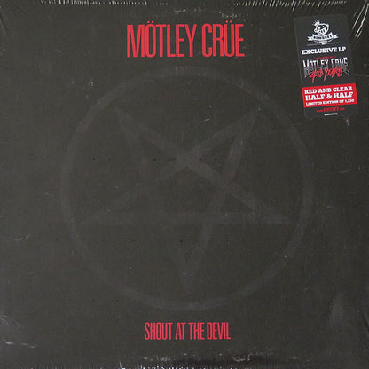 Mötley Crüe : Shout At The Devil (LP, Album, Ltd, RE, Red)