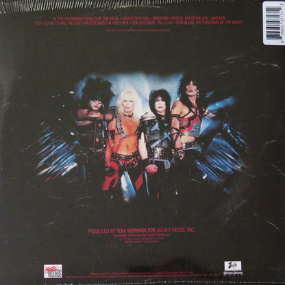 Mötley Crüe : Shout At The Devil (LP, Album, Ltd, RE, Red)