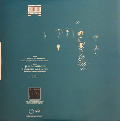 The Black Crowes : Twice As Hard (12", Ltd, Pos)