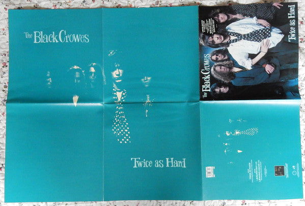 The Black Crowes : Twice As Hard (12", Ltd, Pos)