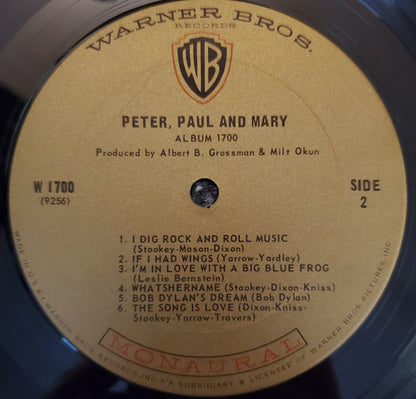 Peter, Paul And Mary* : Album 1700 (LP, Album, Mono)