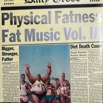 Various : Physical Fatness - Fat Music Vol. III (LP, Comp, RE, Yel)