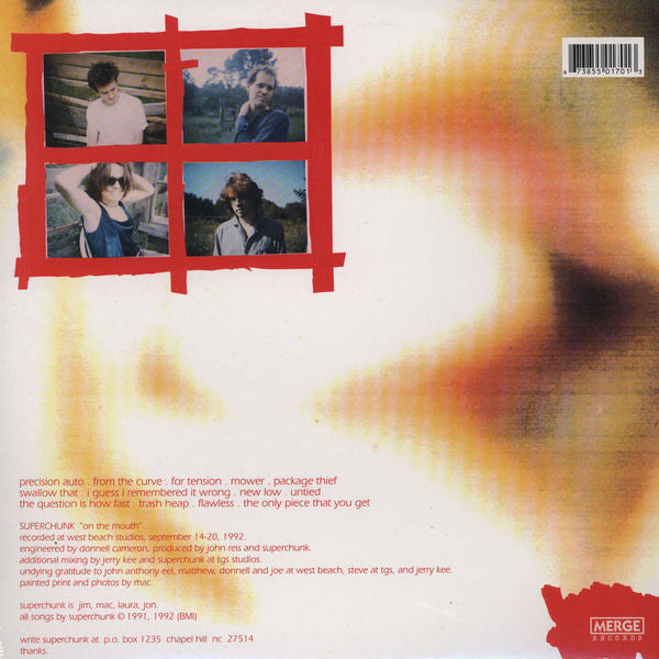 Superchunk : On The Mouth (LP, Album, RE, RM, 180)