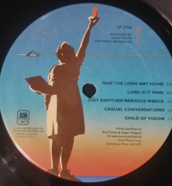 Supertramp : Breakfast In America (LP, Album)