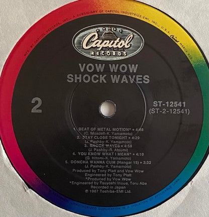 Vow Wow : Shock Waves (LP, Album, Comp, Spe)