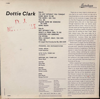 Dottie Clark : I'm Lost (LP, Album, Mono, Promo)
