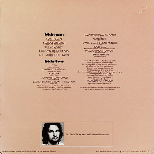 Average White Band : Cut The Cake (LP, Album, PR )