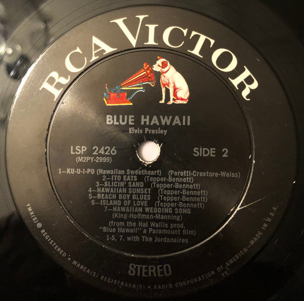 Elvis Presley : Blue Hawaii (LP, Album, Ind)