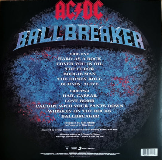 AC/DC : Ballbreaker (LP, Album, RE, RM, RP, 180)
