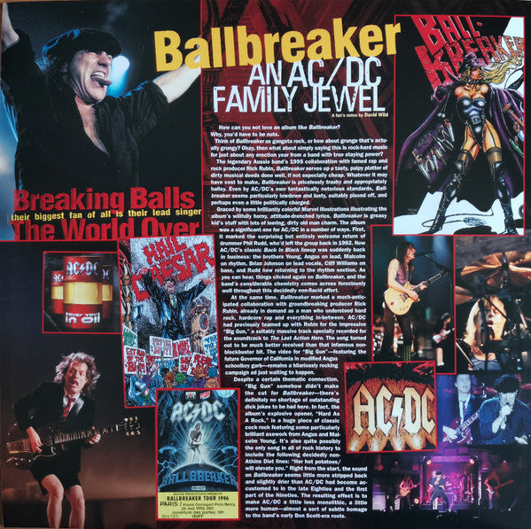 AC/DC : Ballbreaker (LP, Album, RE, RM, RP, 180)
