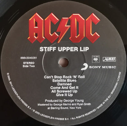 AC/DC : Stiff Upper Lip (LP, Album, RE, RM)