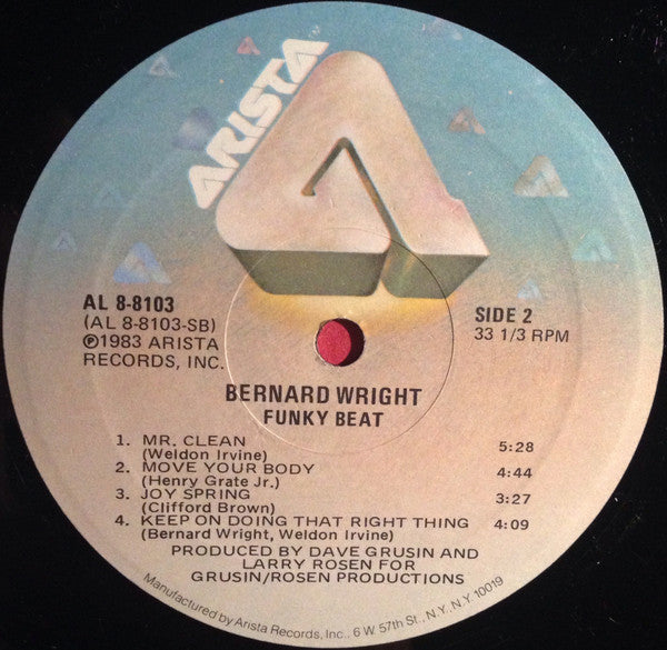 Bernard Wright : Funky Beat (LP, Album)