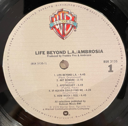 Ambrosia (2) : Life Beyond L.A. (LP, Album, Club, San)