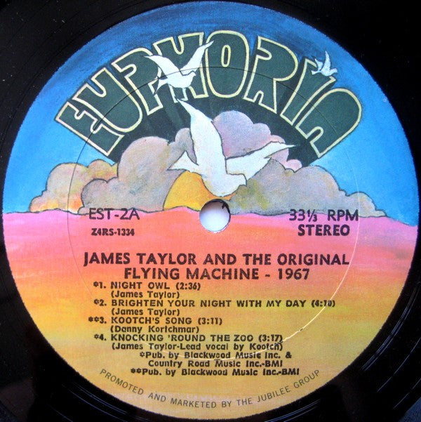 James Taylor (2) And The Original Flying Machine* : 1967 (LP, Album, All)