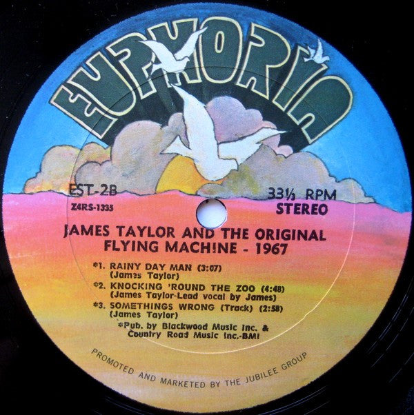 James Taylor (2) And The Original Flying Machine* : 1967 (LP, Album, All)