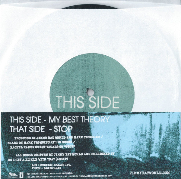 Jimmy Eat World : My Best Theory / Stop (7", Single)