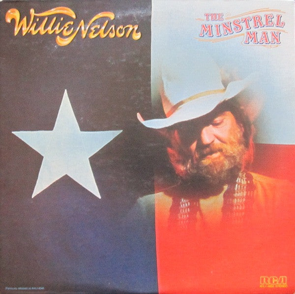 Willie Nelson : The Minstrel Man (LP, Album, Comp, RE)