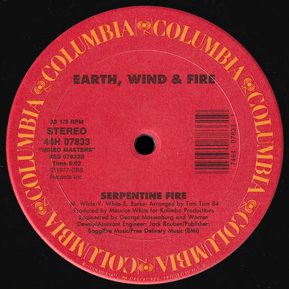 Earth, Wind & Fire : Boogie Wonderland / Serpentine Fire (12")