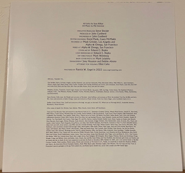 Vio-Lence : Eternal Nightmare (LP, Album, Ltd, RE, RM, Dee)