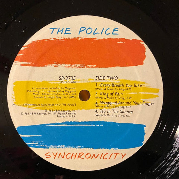 The Police : Synchronicity (LP, Album, RYB)