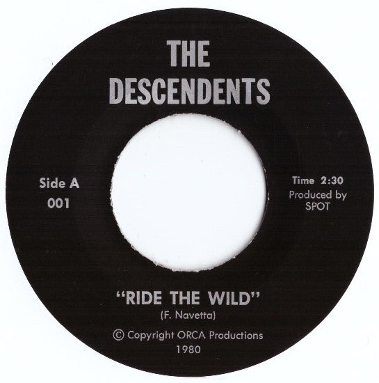 The Descendents* : Ride The Wild / It's A Hectic World (7", Sec)