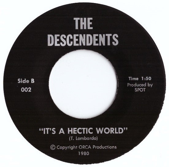 The Descendents* : Ride The Wild / It's A Hectic World (7", Sec)