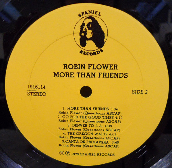 Robin Flower : More Than Friends (LP, Album)