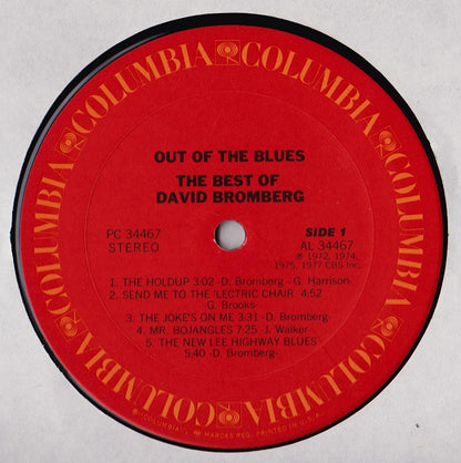 David Bromberg : Out Of The Blues: The Best Of David Bromberg (LP, Comp, Pit)