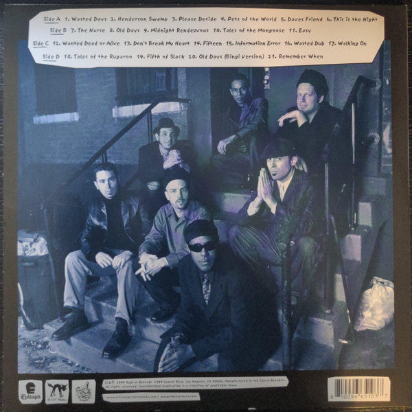 The Slackers : Wasted Days (2xLP, RE)