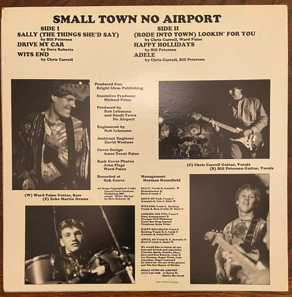 Small Town No Airport : An Inch Of Water... (12")